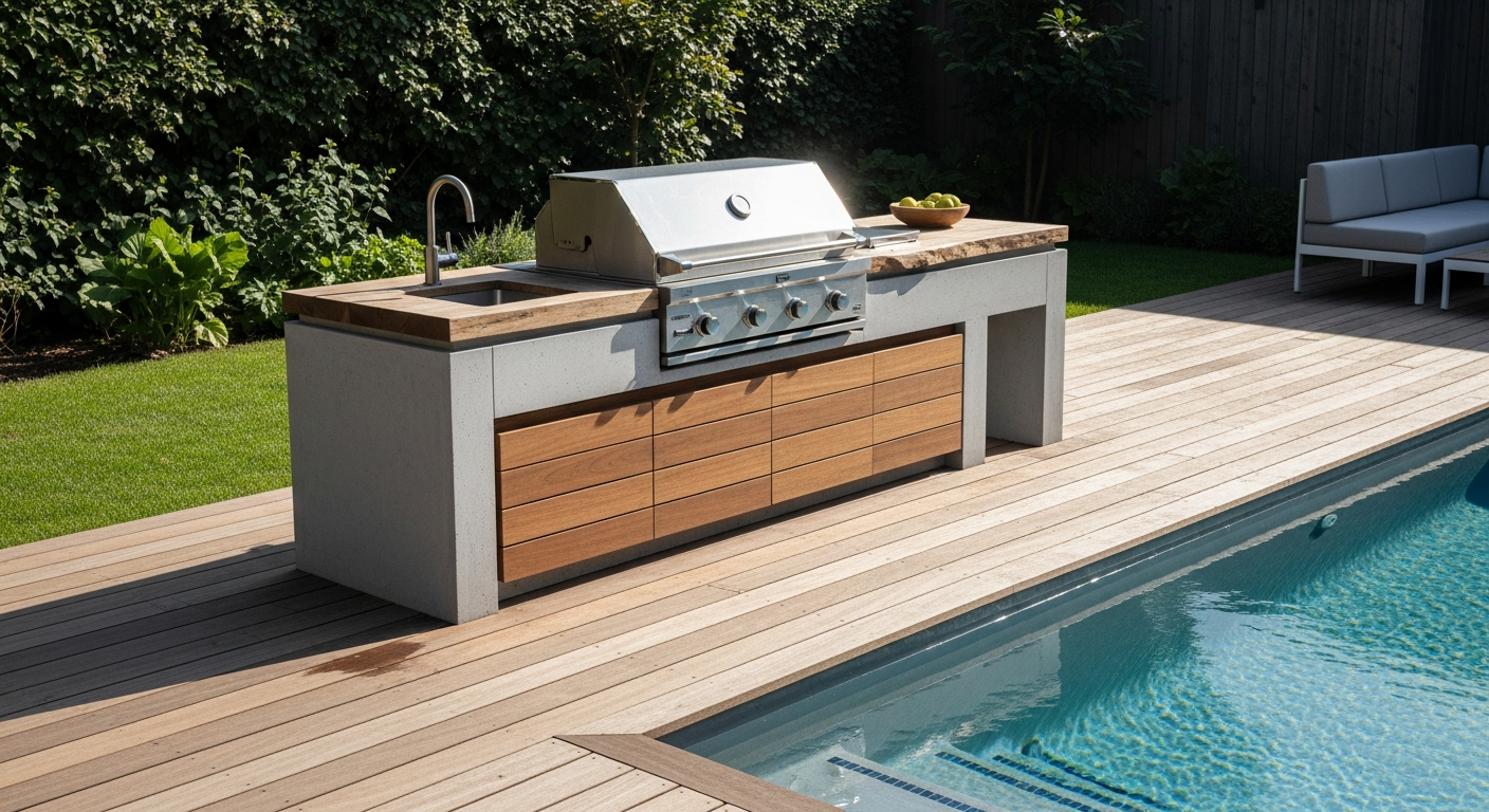 Outdoor Deck Kitchen Ideas