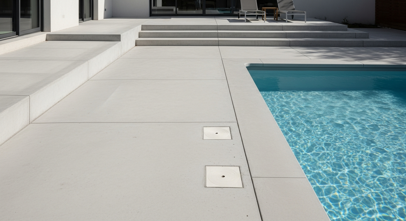 Cement Backyard