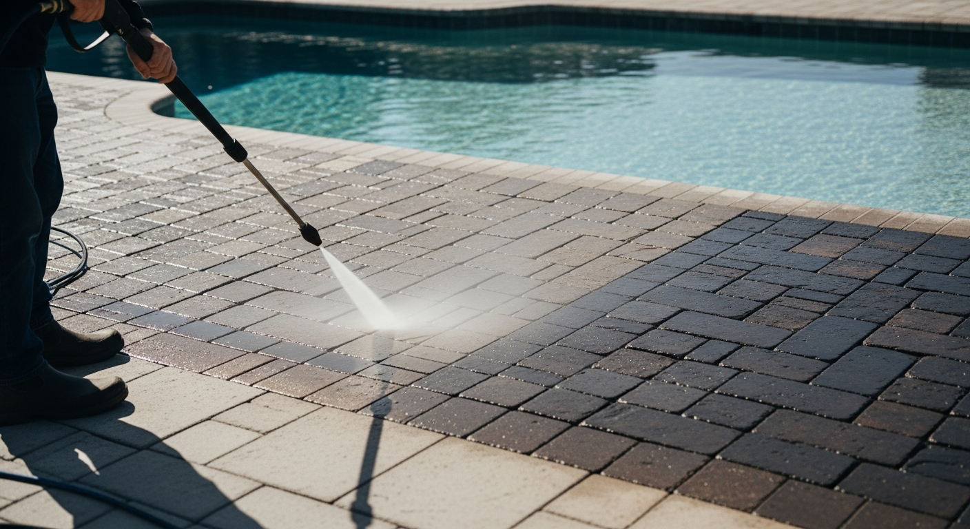 Paver Washing And Sealing