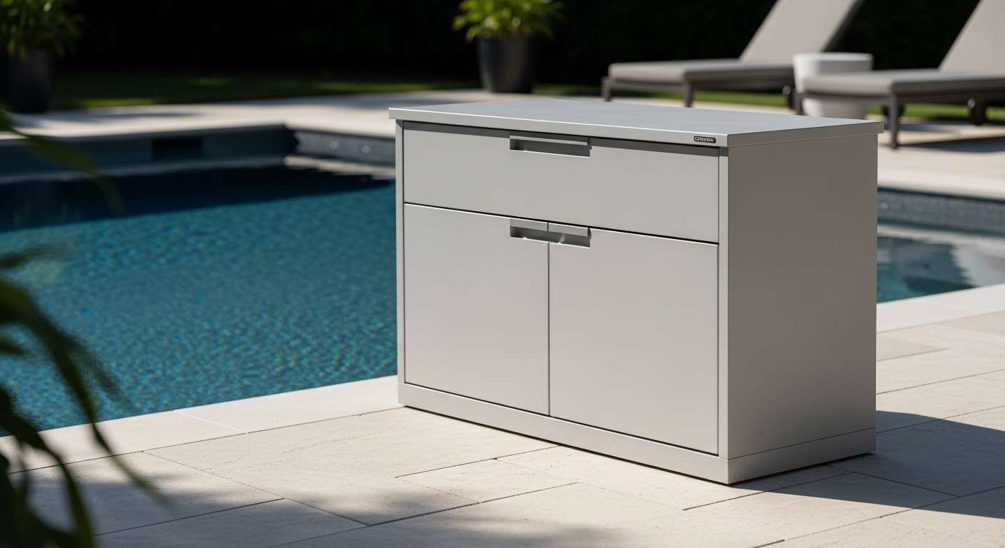 Outdoor Kitchen Storage Cabinet