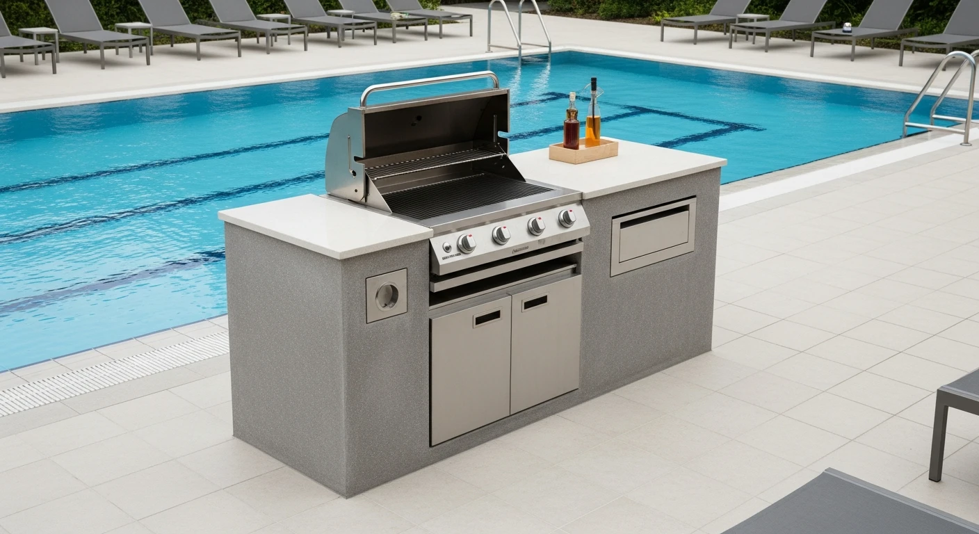 Modular Grill Islands