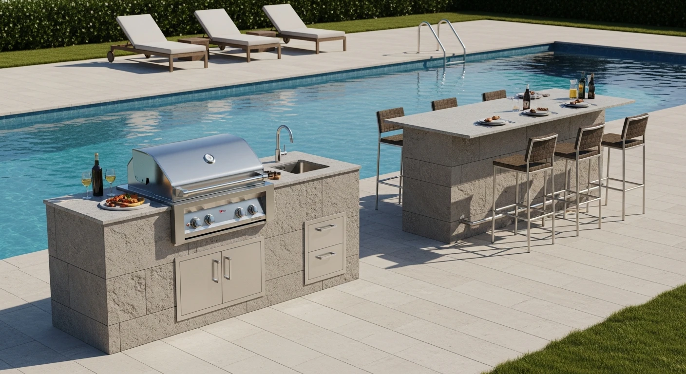 Outdoor Kitchen Modules for Sale