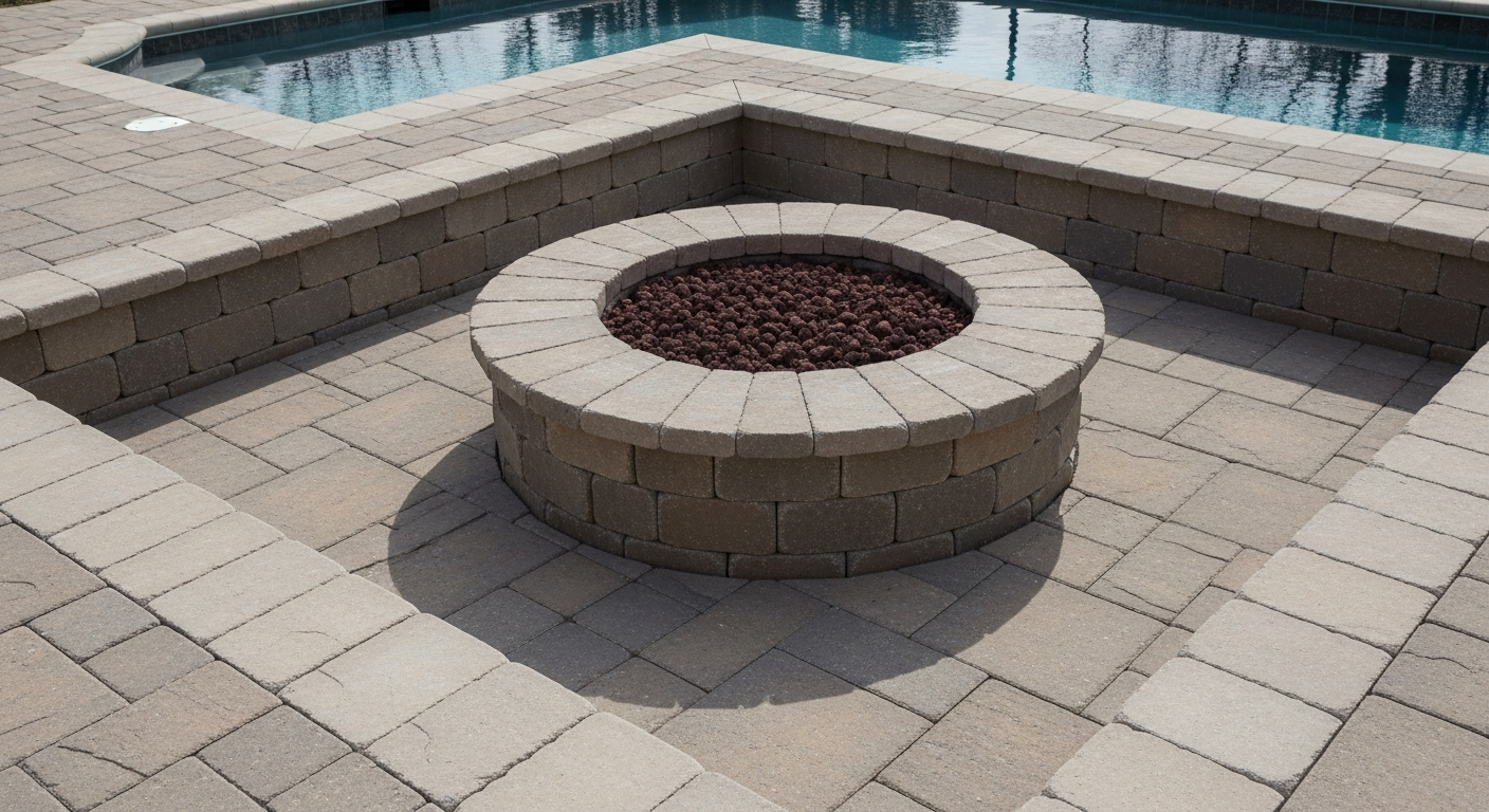 Pavers For Fire Pit Area