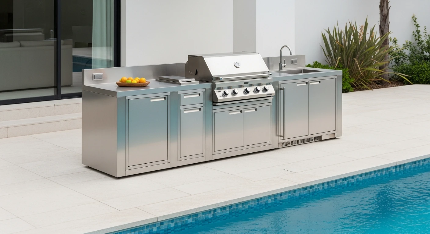 Stainless Steel Outdoor Kitchen Units