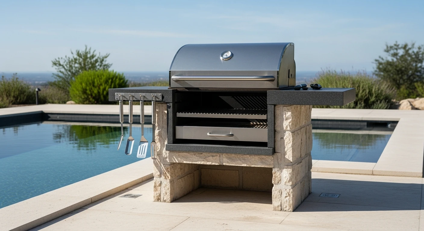 Modern Outdoor Grill