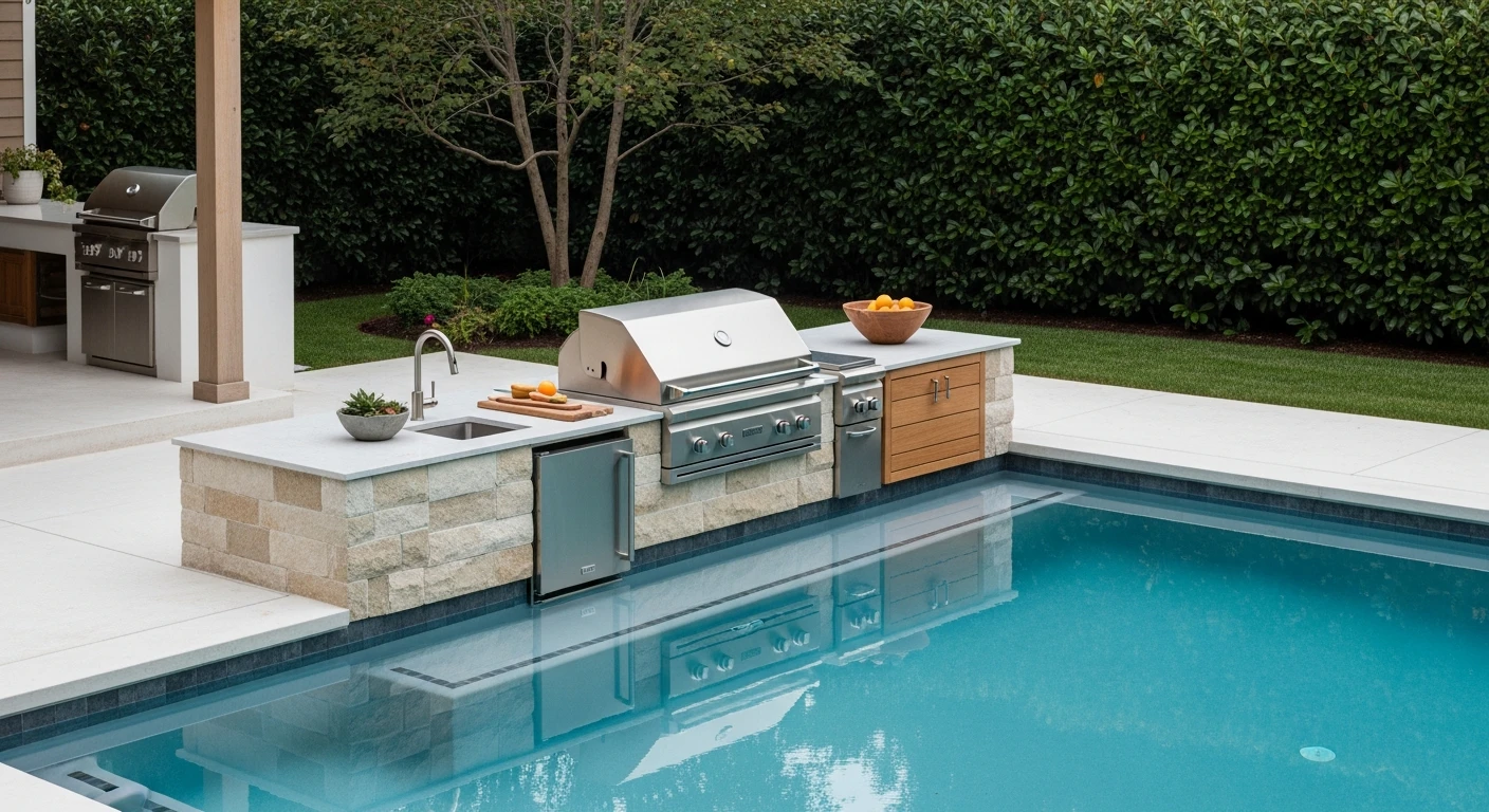 Backyard Kitchen Design