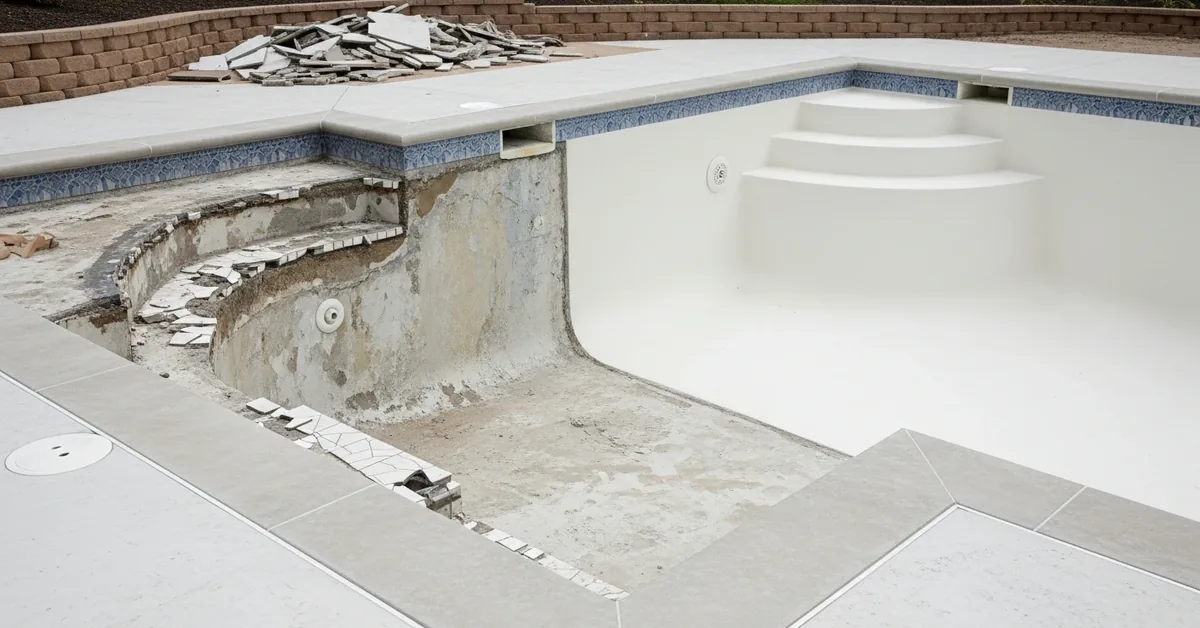 When a pool's plaster starts to feel like sandpaper and the tile line looks like a relic from another decade, the thought of a complete ove…