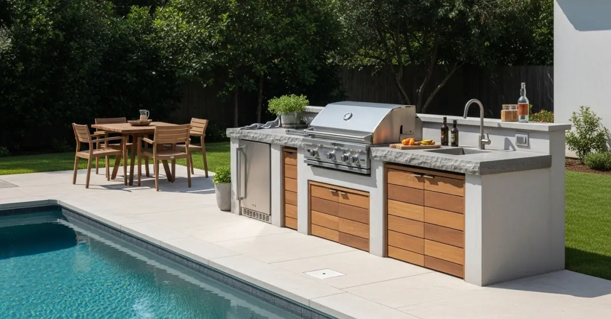 When planning an outdoor kitchen in the Boston area of North Florida, the conversation often starts with grills and countertops. From my ex…