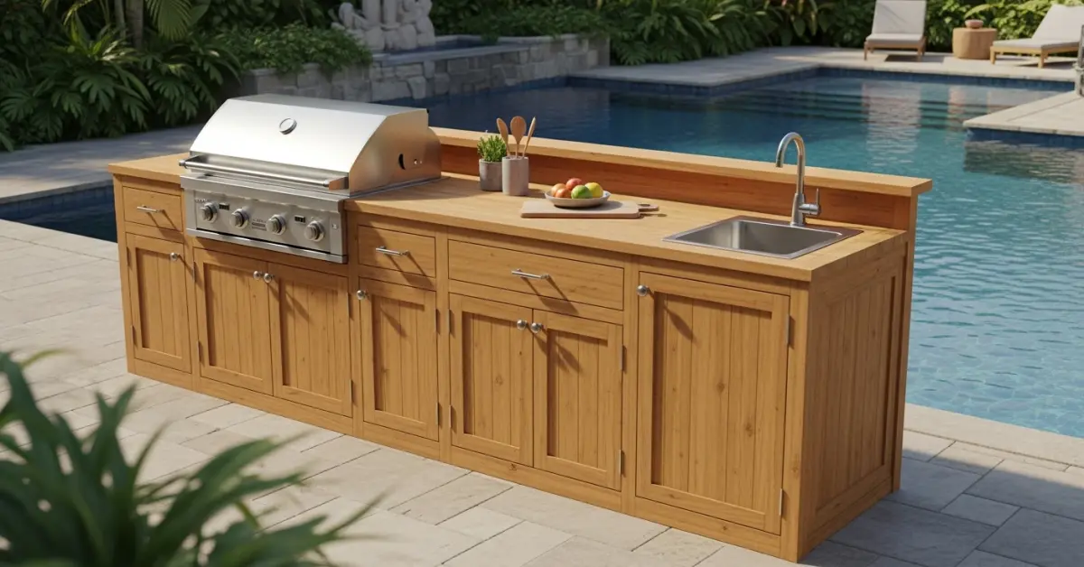 Choosing teak for an outdoor kitchen often brings to mind images of luxury and durability, but it's a material that reacts uniquely to our…