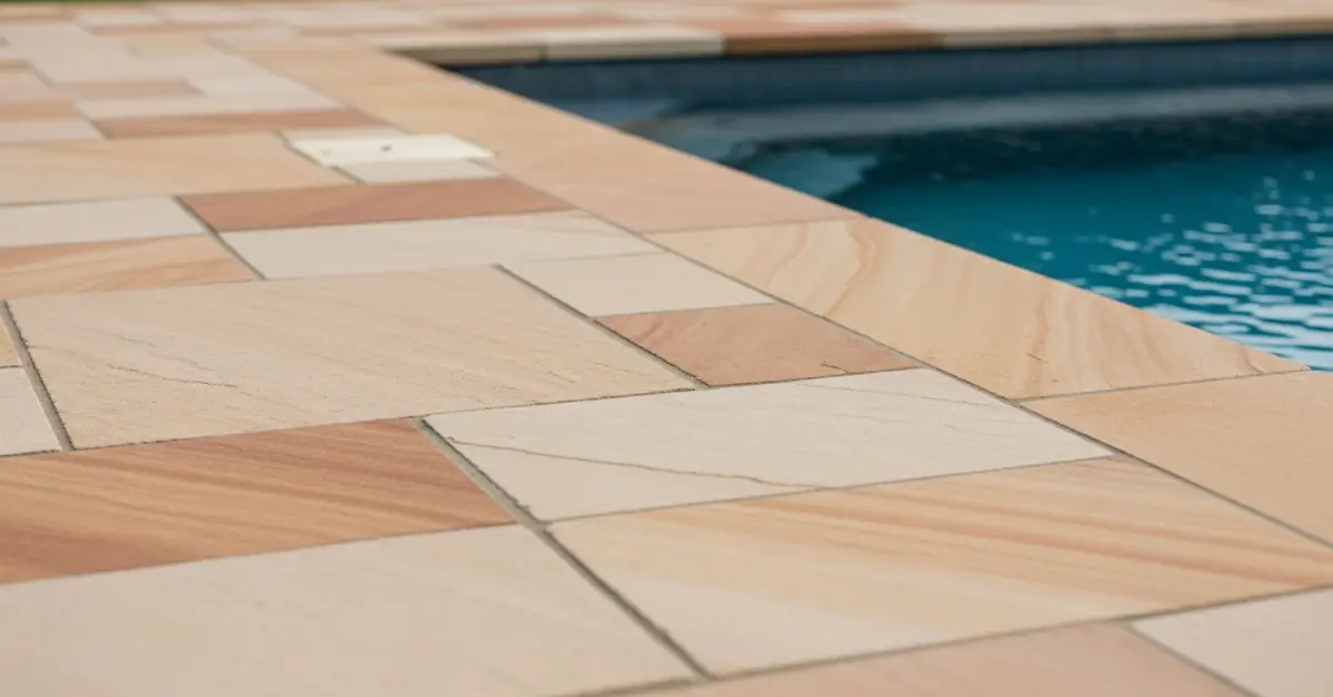 Choosing the right material for a pool deck or patio in our climate is a decision with long-term consequences. For many, sandstone pavers s…