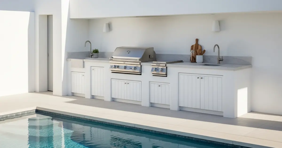 The sleek, modern look of a white outdoor kitchen is a powerful draw, but in our Florida climate, it presents a unique set of challenges th…